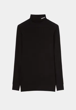 AMBUSH Fitted Turtleneck Longsleeve Blanc De Blanc - Black