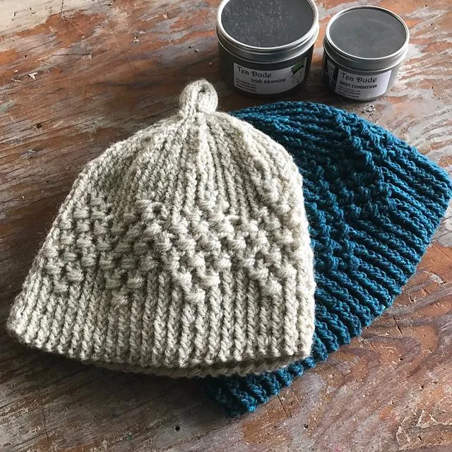 Black Betty tea cozy pattern