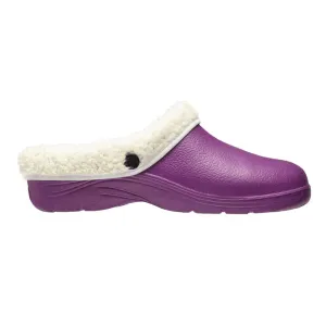 Briers Lilac Thermal Clogs - Size 5