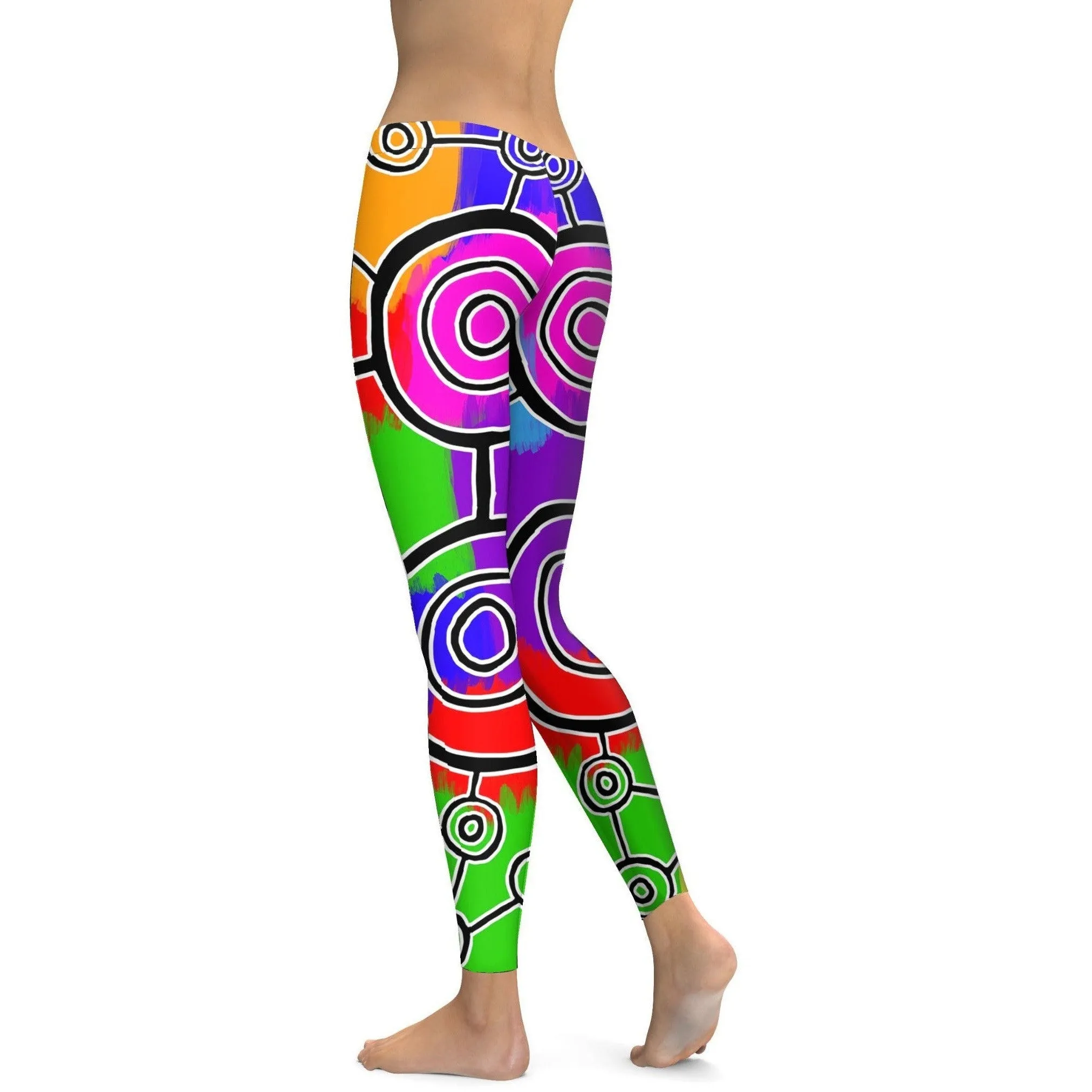 Bright Mob Leggings