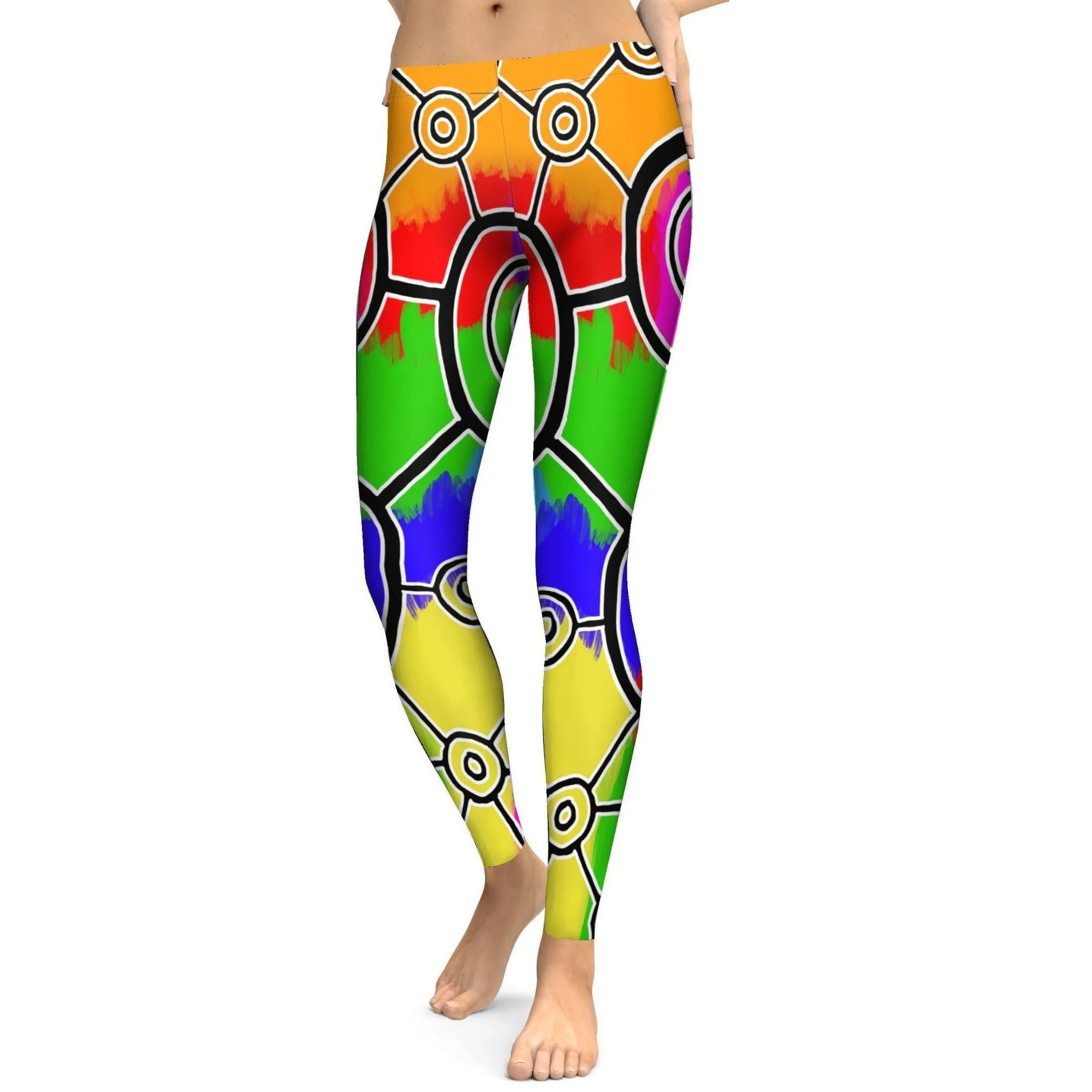 Bright Mob Leggings