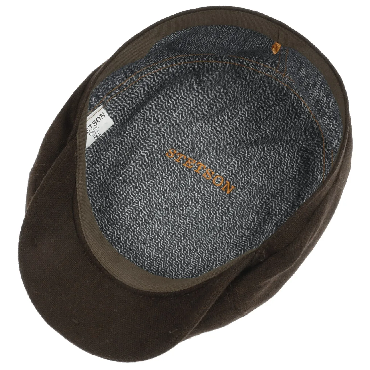 Brooklin virgin Wool and cotton Newsboy by Stetson