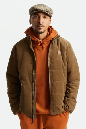 Cass Puffer Jacket - Dark Khaki