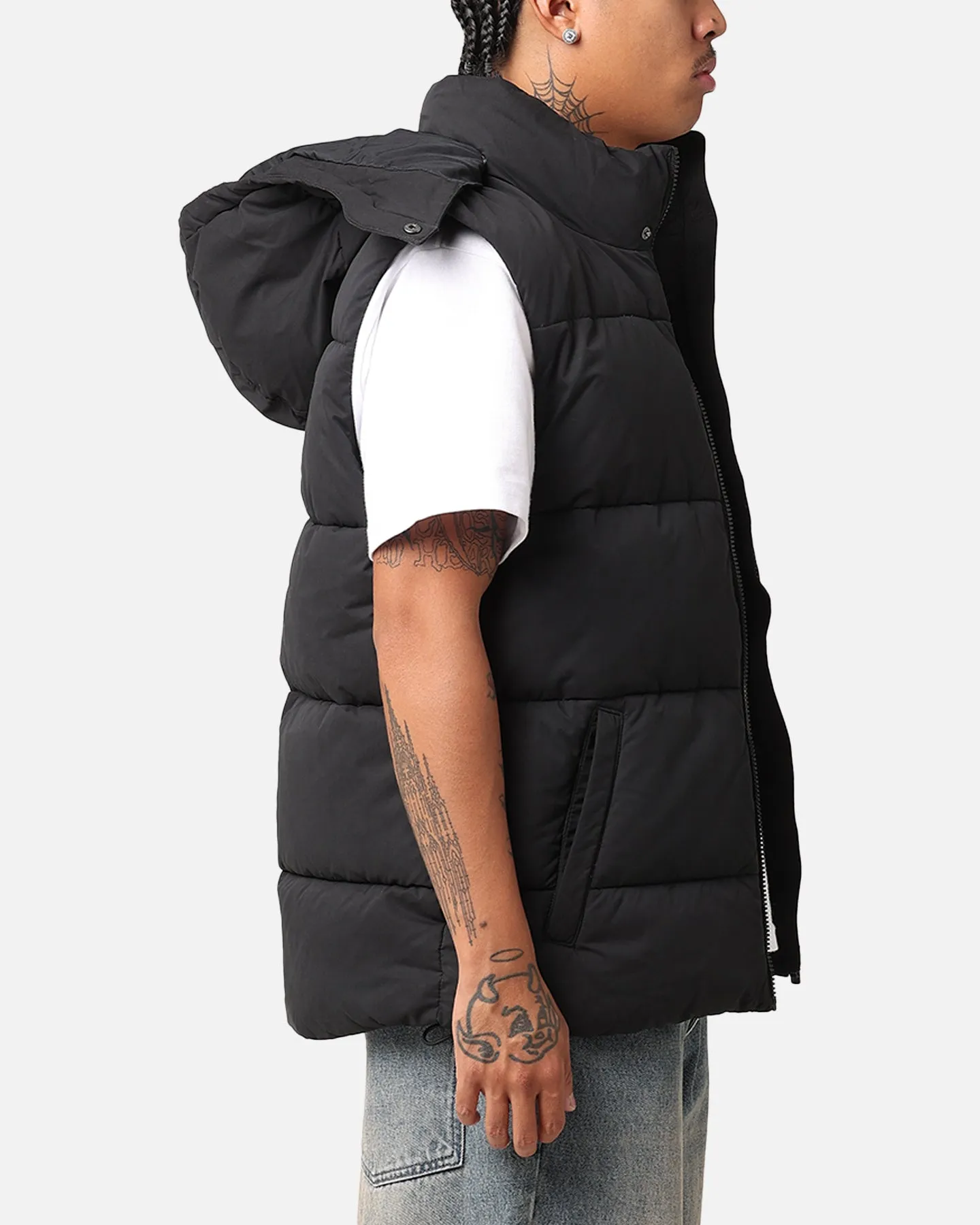 Champion Rochester Puffer Vest Black/Gold