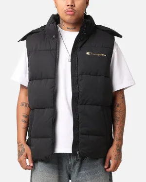 Champion Rochester Puffer Vest Black/Gold