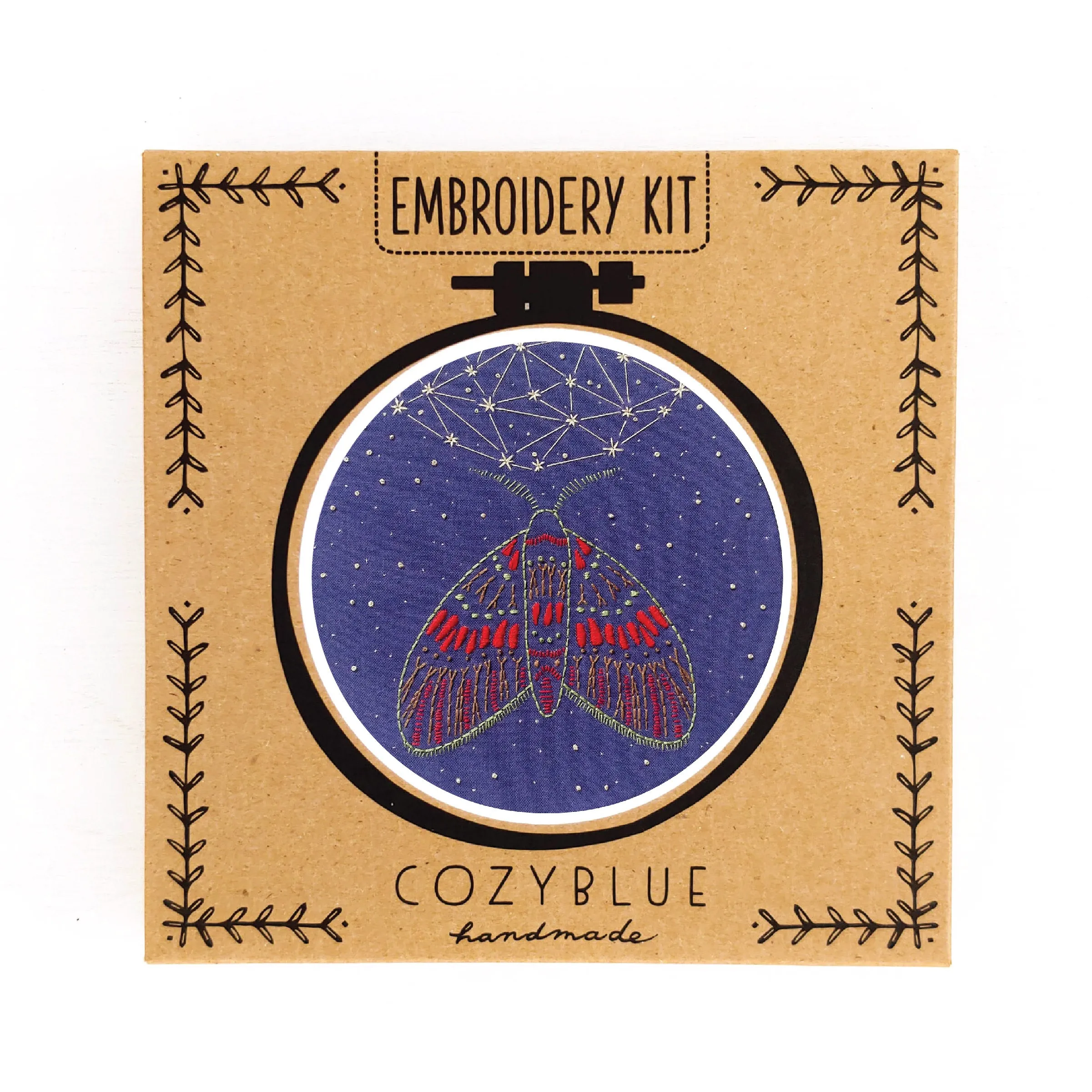 Cozy Blue Embroidery Kits