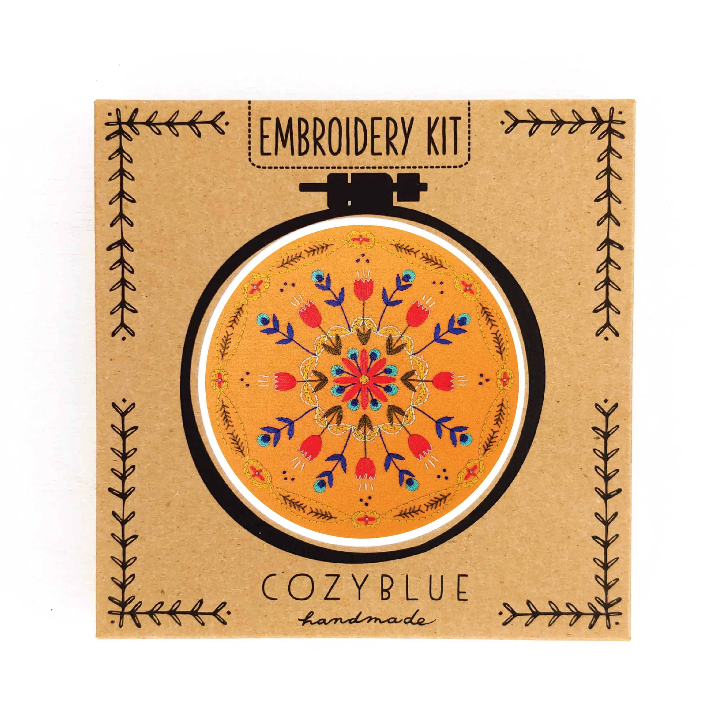 Cozy Blue Embroidery Kits