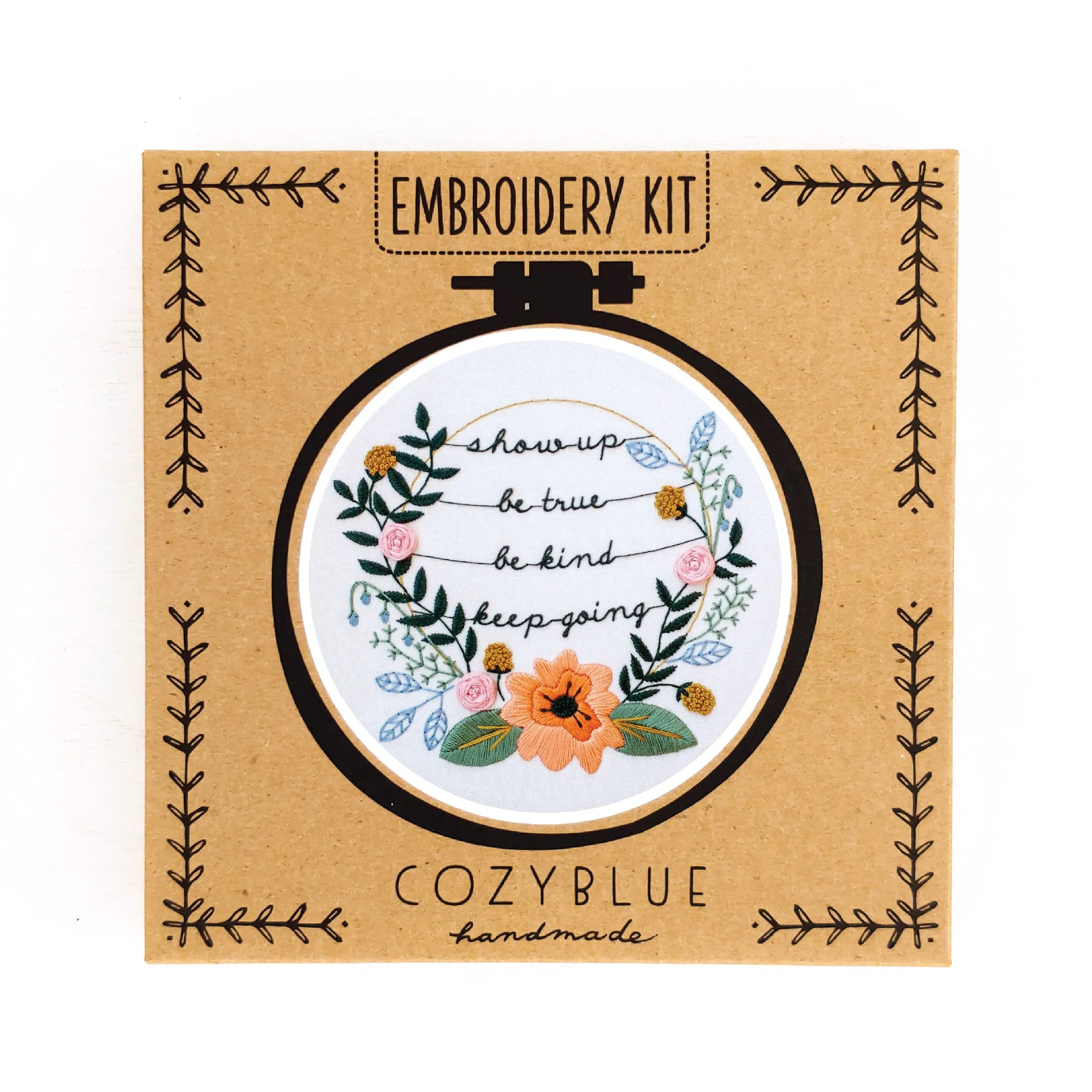 Cozy Blue Embroidery Kits