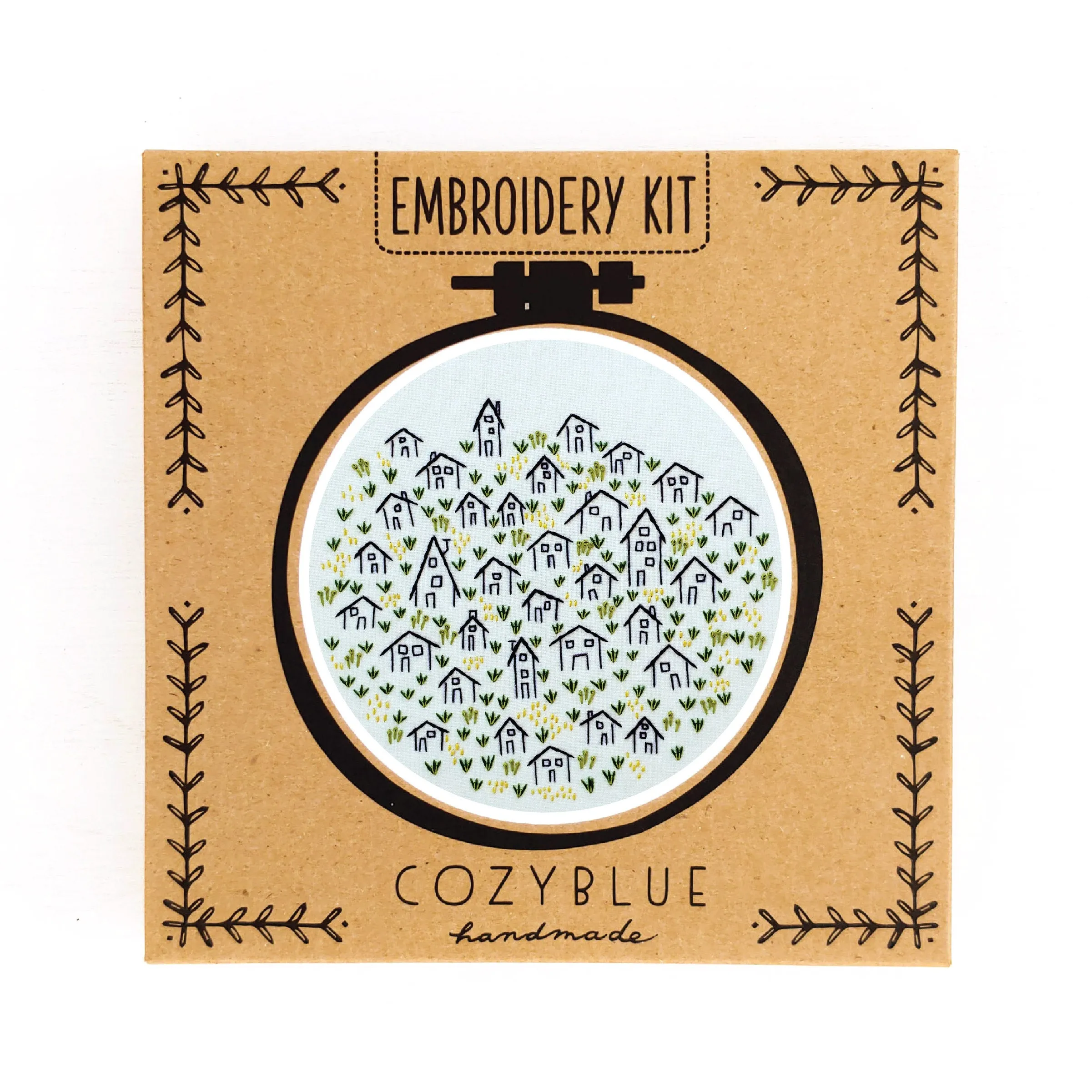 Cozy Blue Embroidery Kits