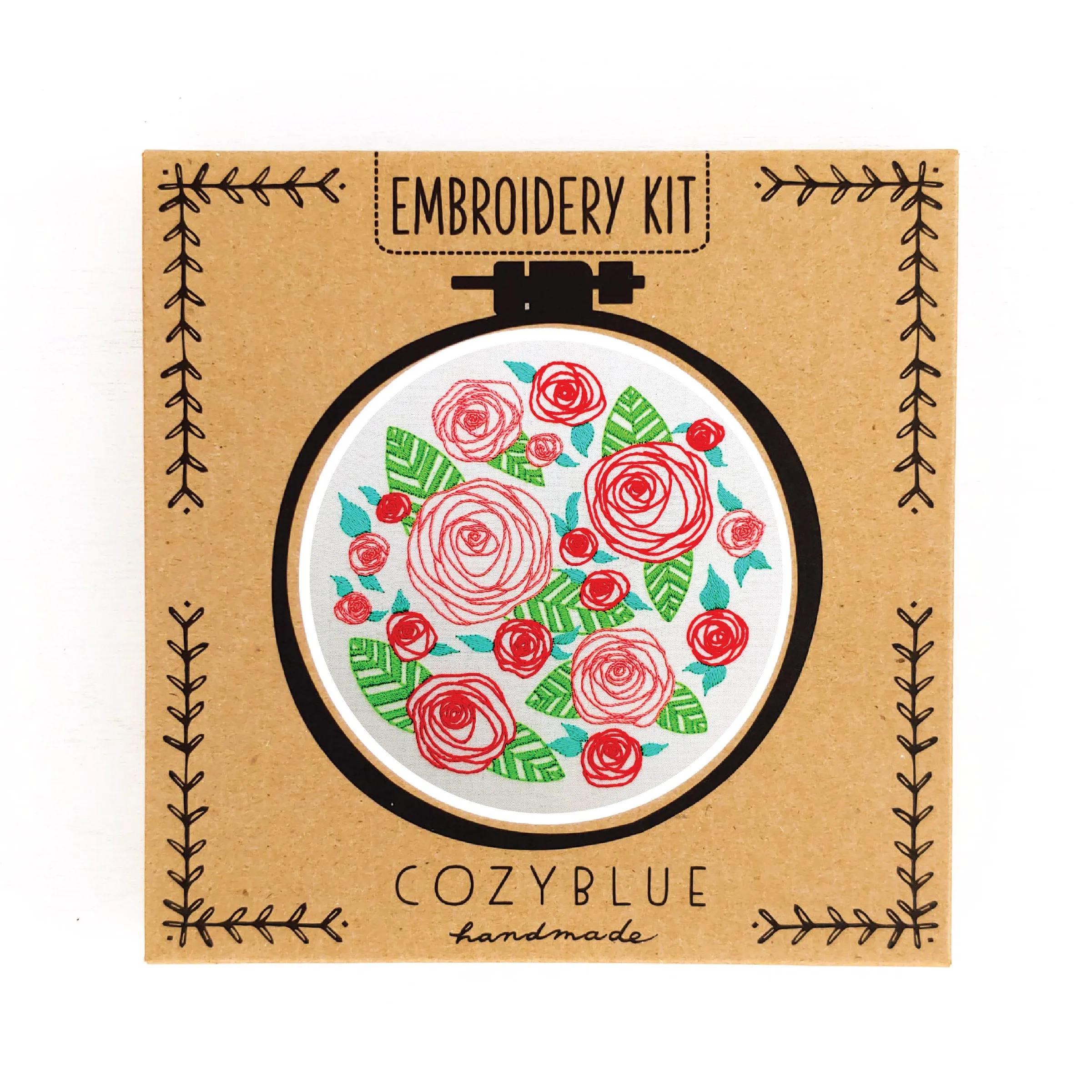 Cozy Blue Embroidery Kits