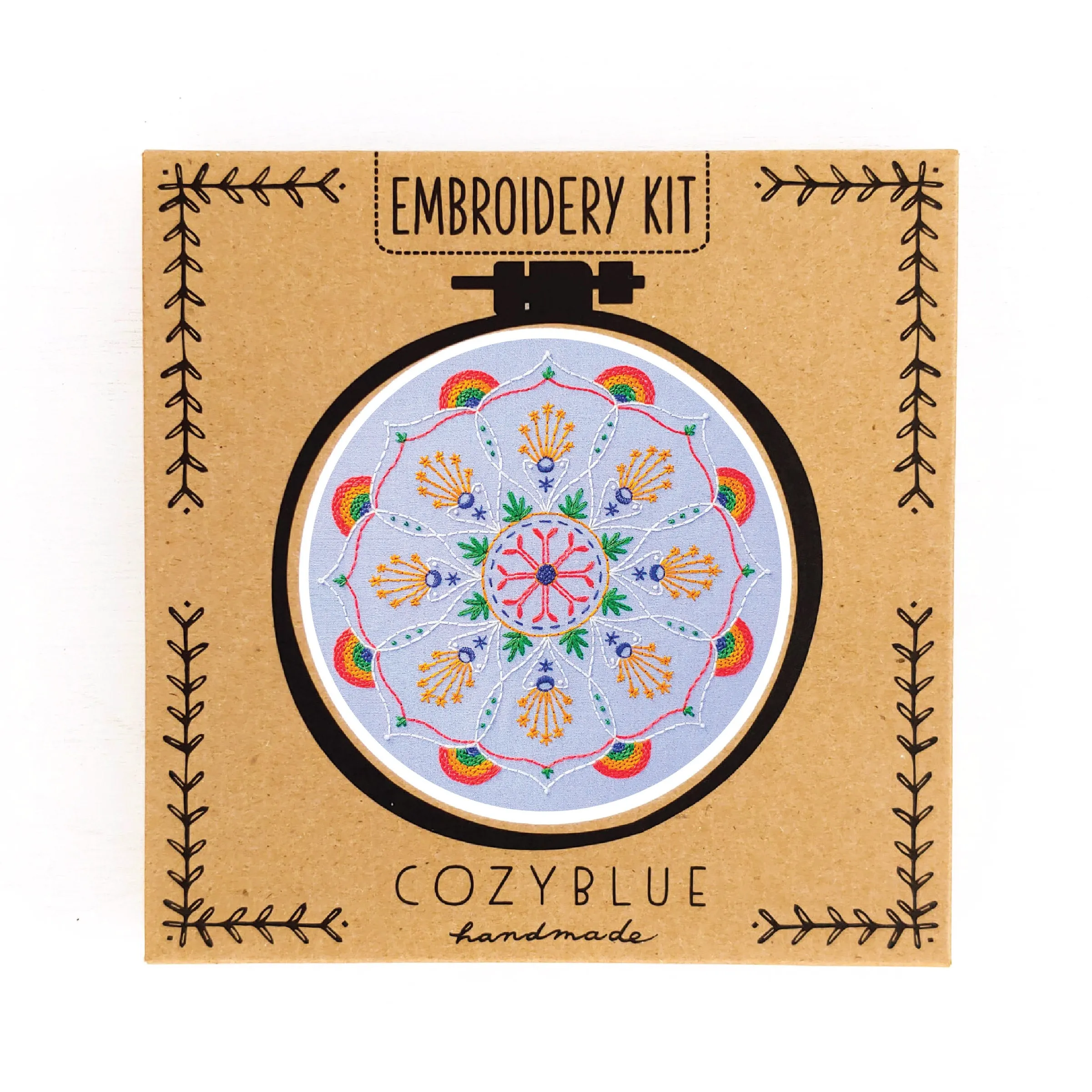 Cozy Blue Embroidery Kits