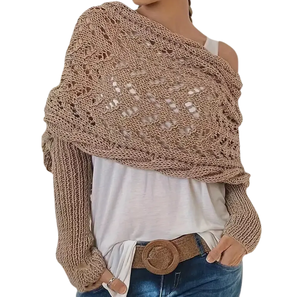 Cozy Knitted Shrug Sweater