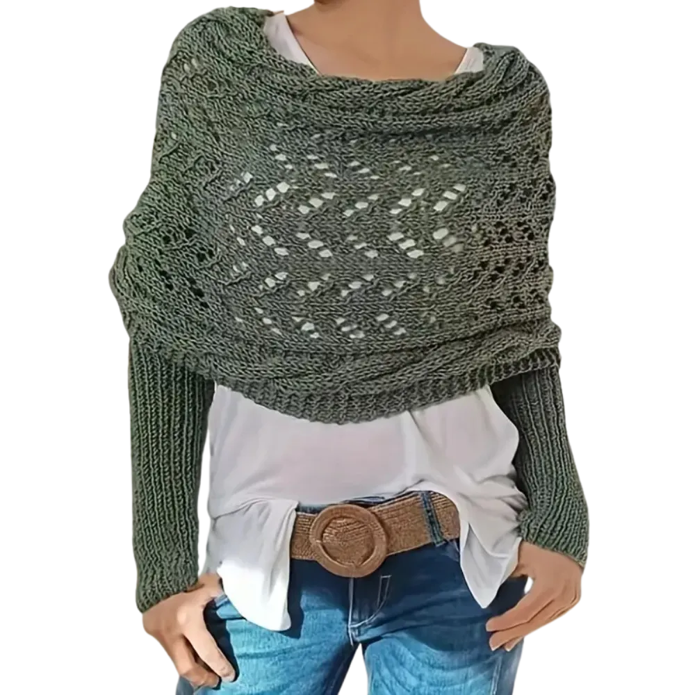 Cozy Knitted Shrug Sweater