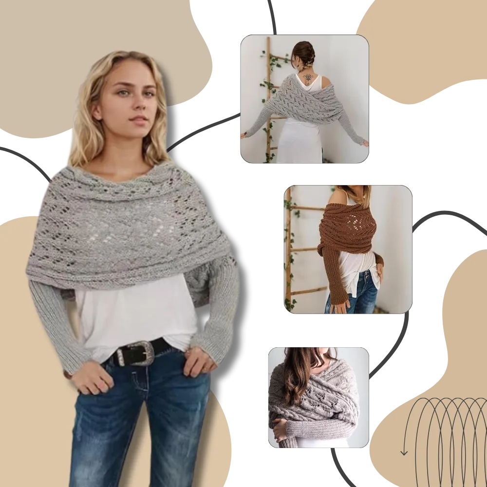 Cozy Knitted Shrug Sweater