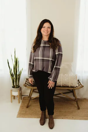 Cozy Plaid Top