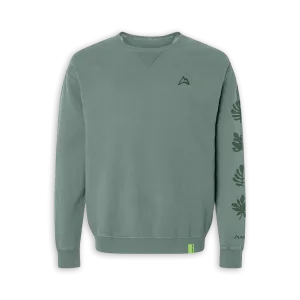 Foliage Comfort Wash Crew Sweatshirt - Cypress