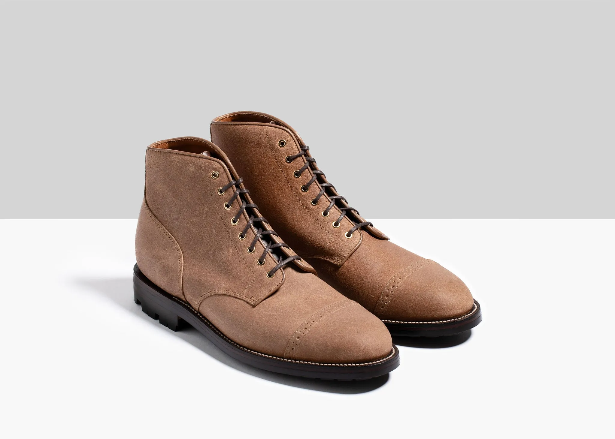 Garrison Boot Natural Waxed Commander