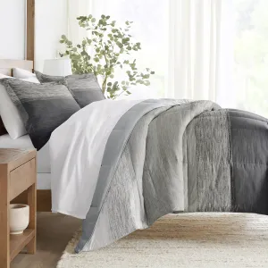 Gray Ombre Reversible Down-Alternative Comforter Set - 12 Days of Deals