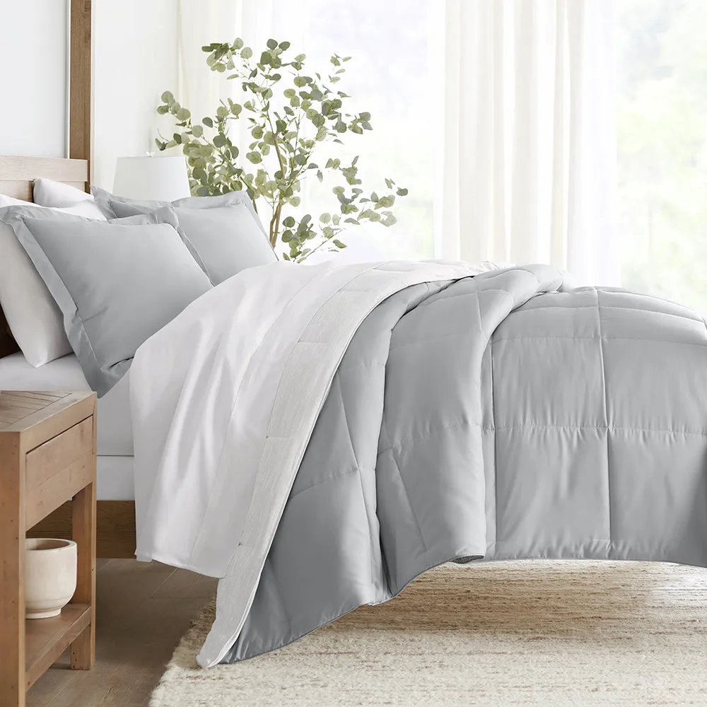 Gray Ombre Reversible Down-Alternative Comforter Set - 12 Days of Deals