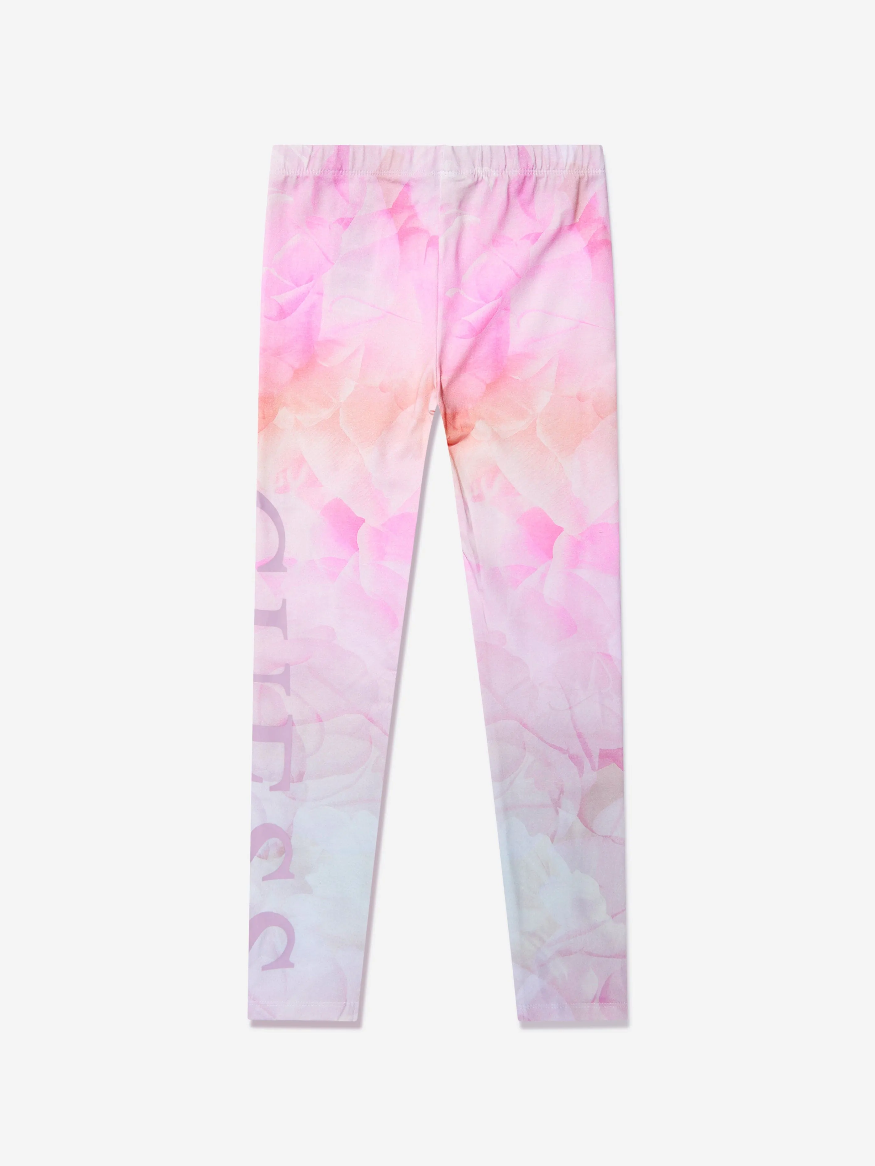 Guess Girls Marbled Leggings in Multicolour