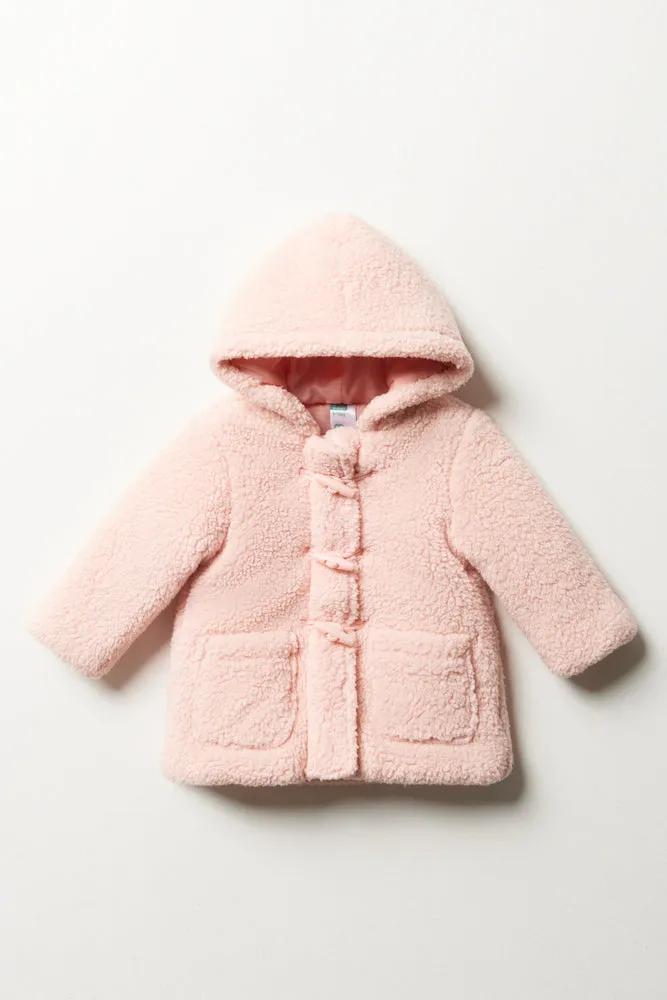 Hooded Jacket Pink