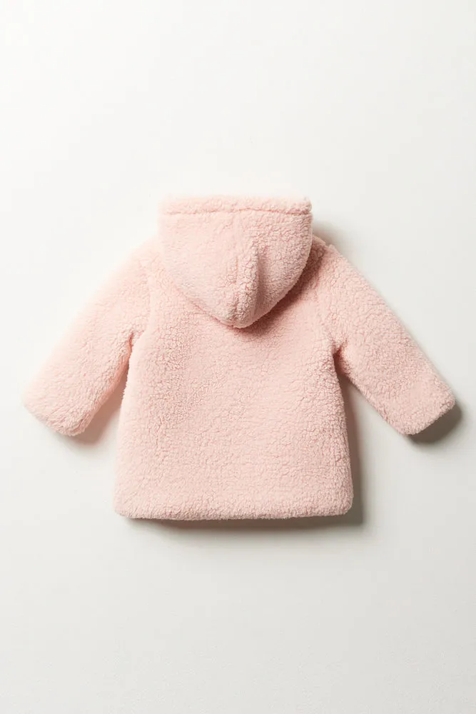 Hooded Jacket Pink