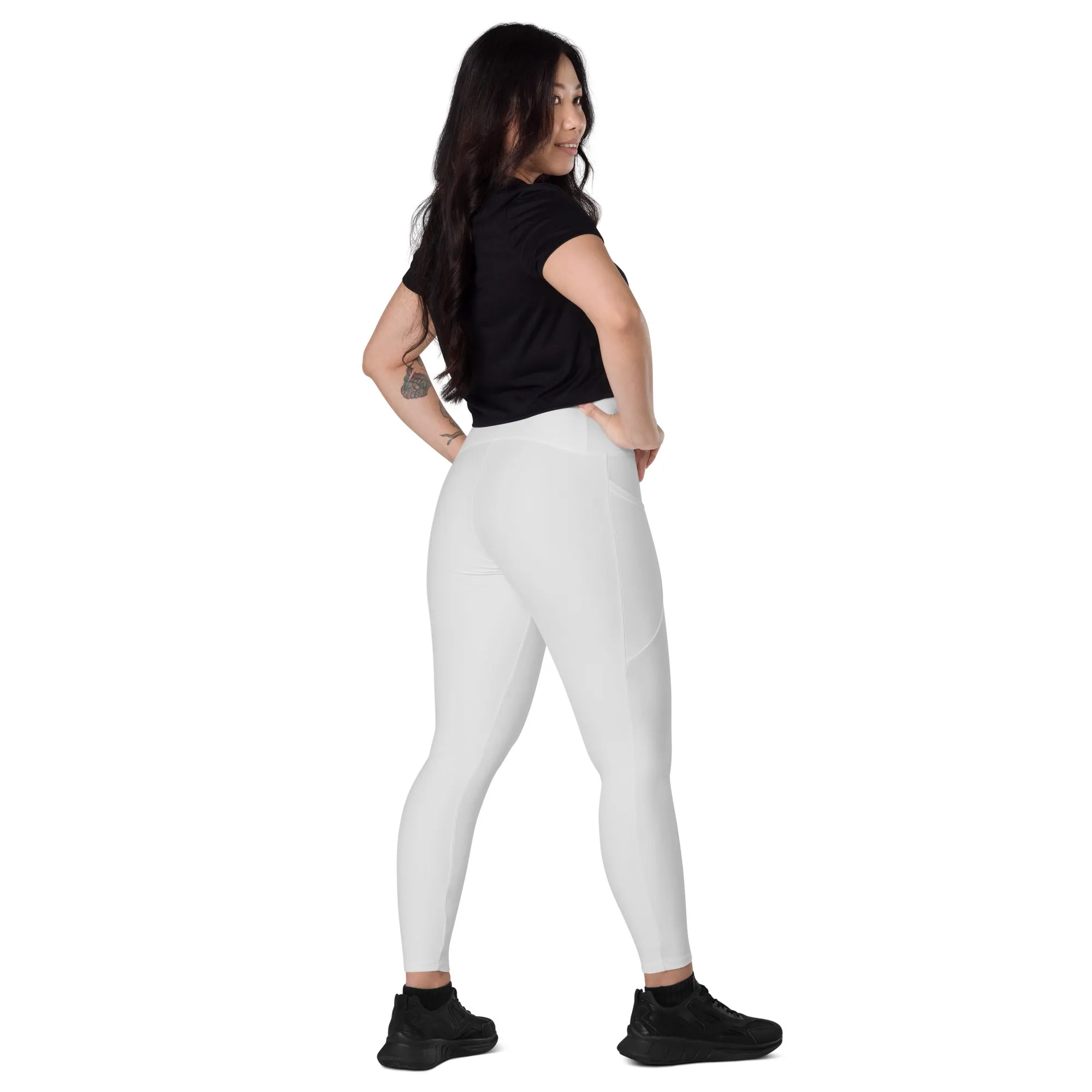 Humble Sportswear™ Faded Grey Pocket Leggings