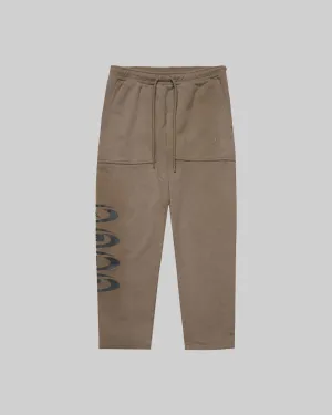 JORDAN X TRAVIS SCOTT FLEECE PANTS "PALOMINO"