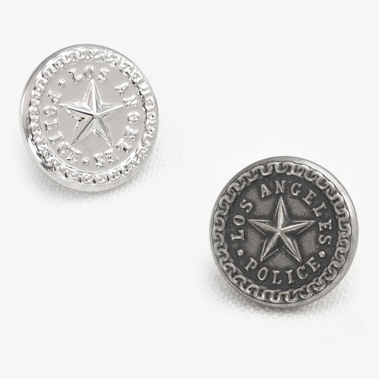 LAPD Star Buttons