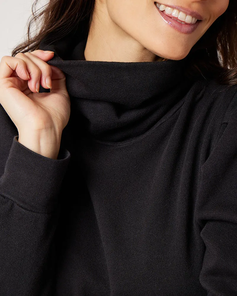 Lisa Puff Sleeve Turtleneck