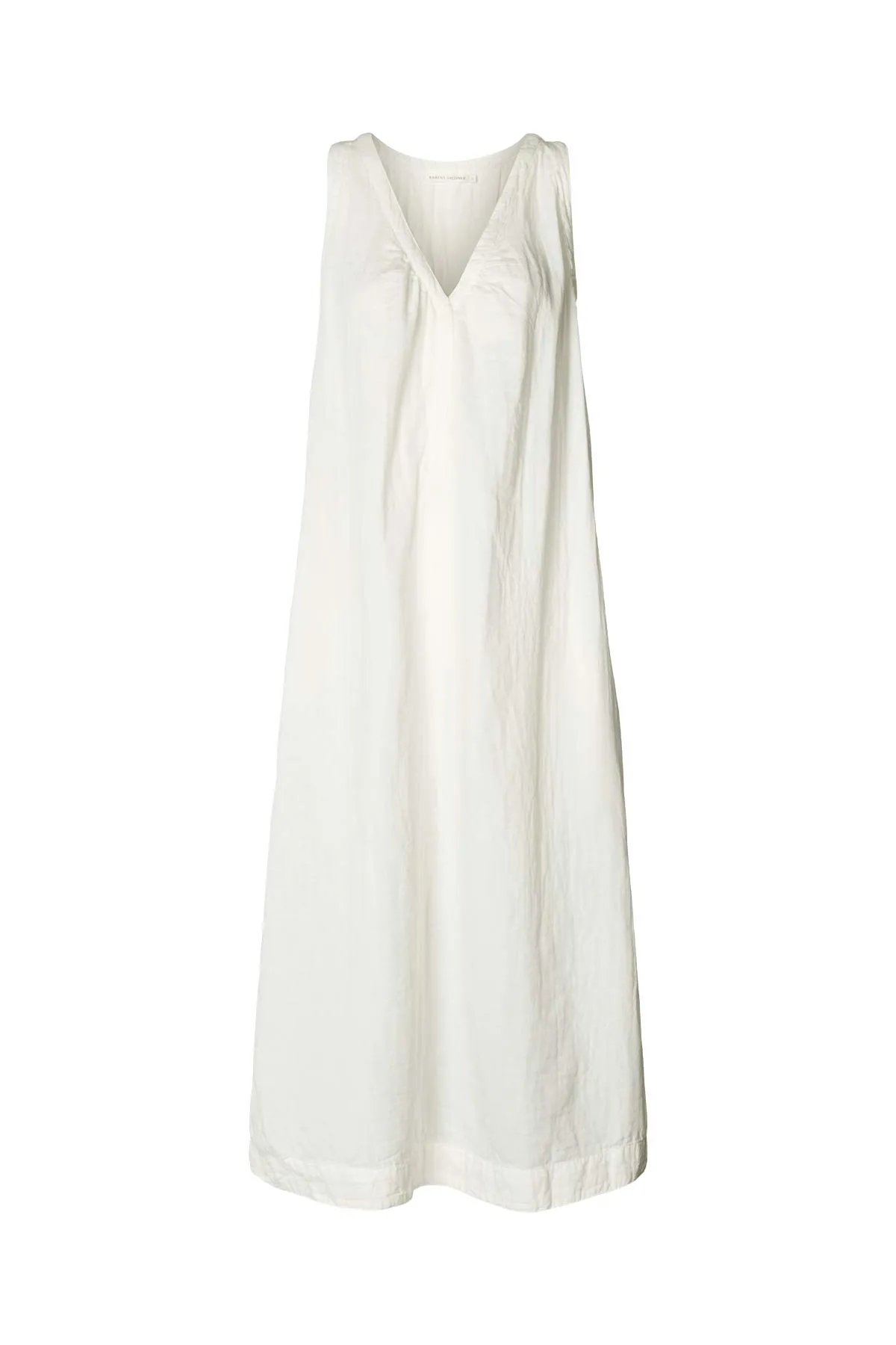 Lizza - Cotton double tank dress I White