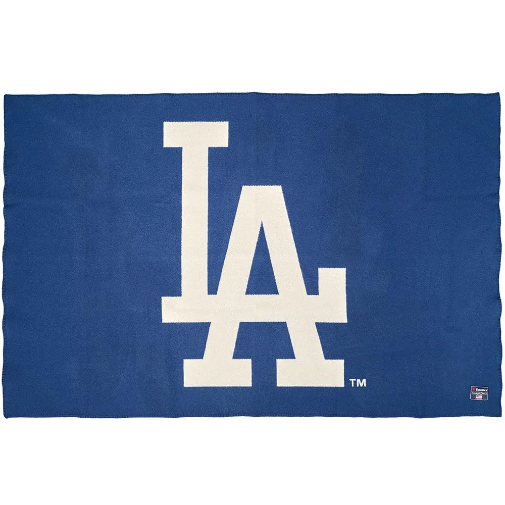 Los Angeles Dodgers Wool Throw Blanket