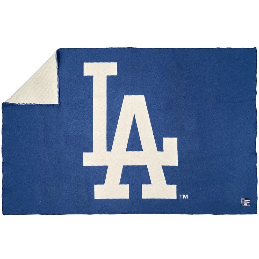 Los Angeles Dodgers Wool Throw Blanket