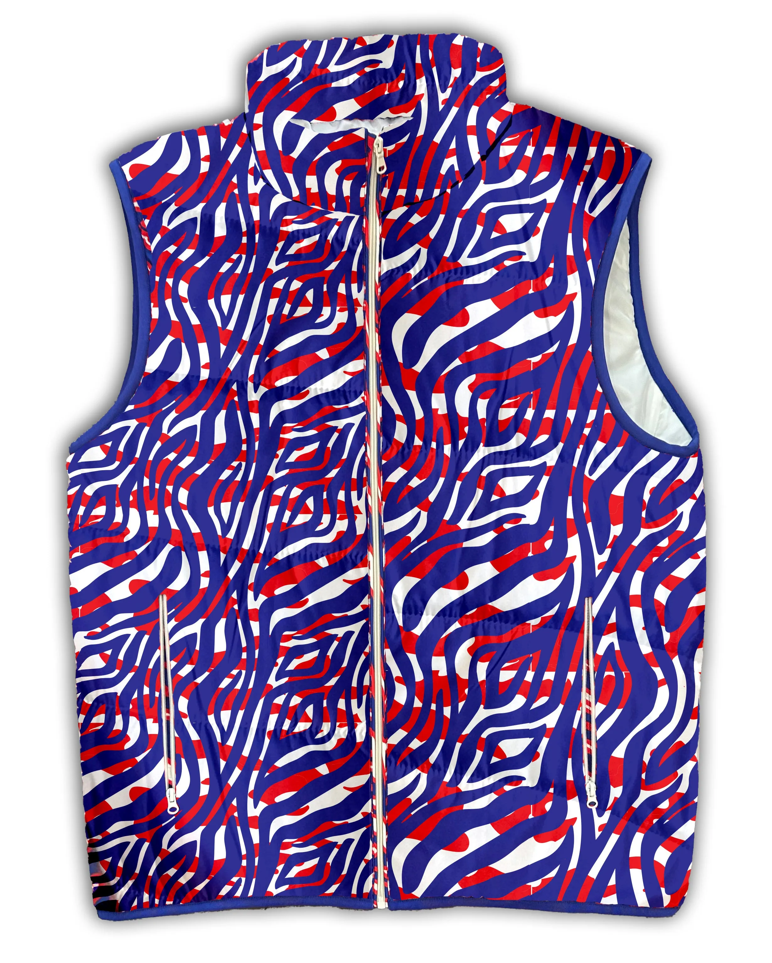 Mafia Stripes - Unisex/Men's Puffer Vest