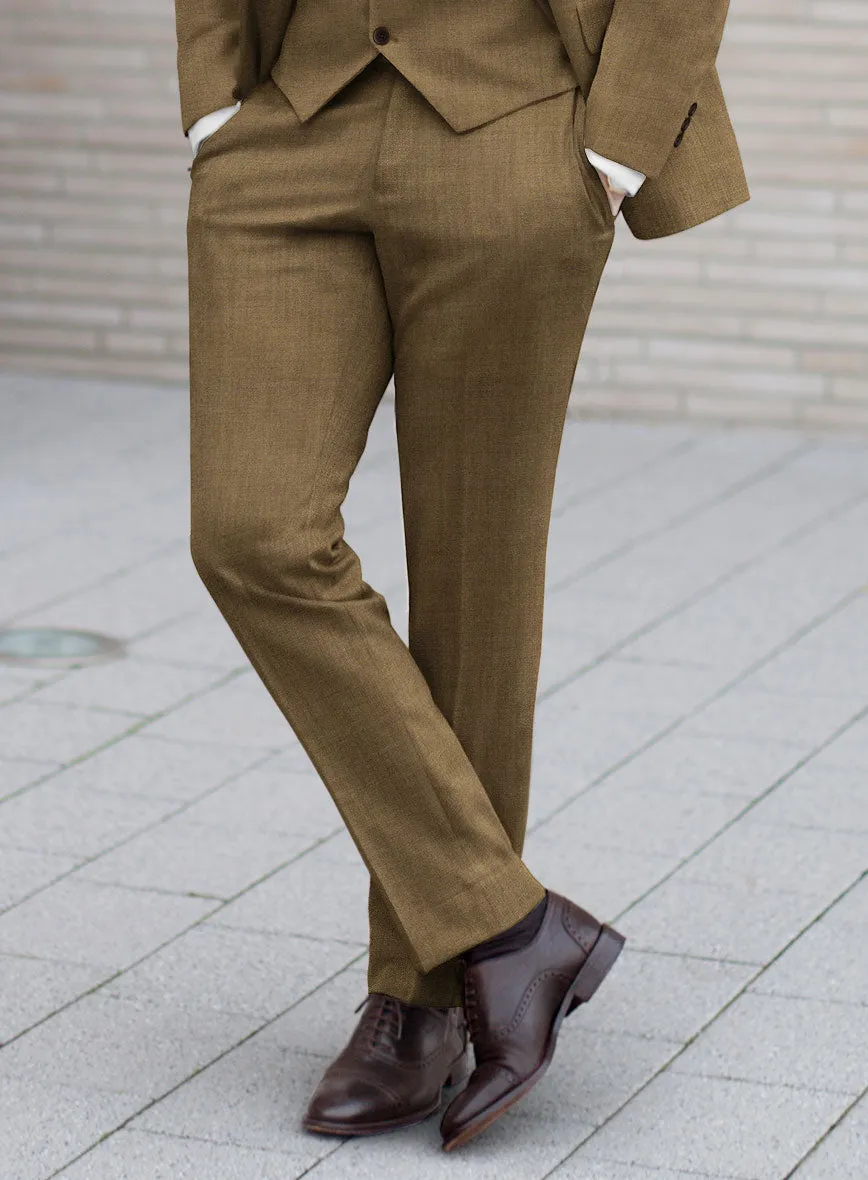 Marco Stretch Otter Brown Wool Suit