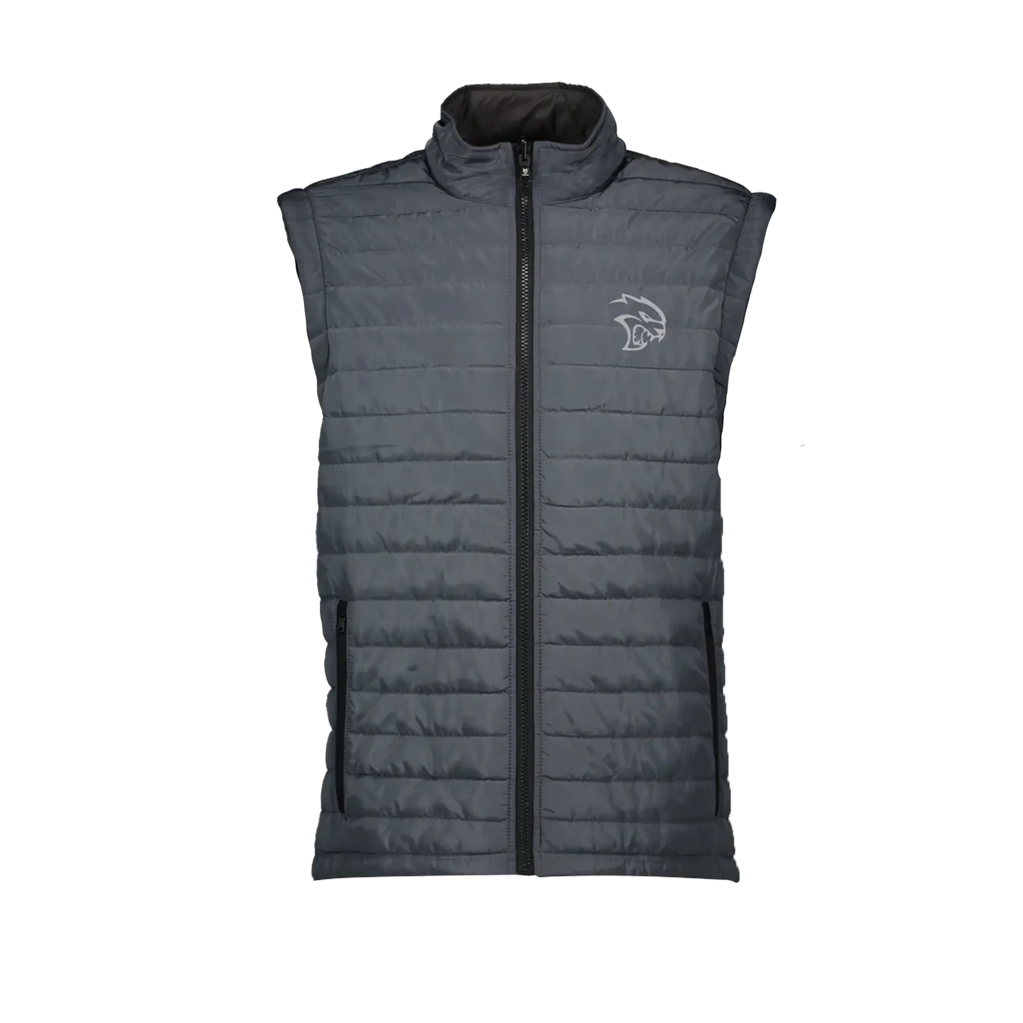 Marwin Sports Dodge Hellcat Puffer Men's Jacket - Grey