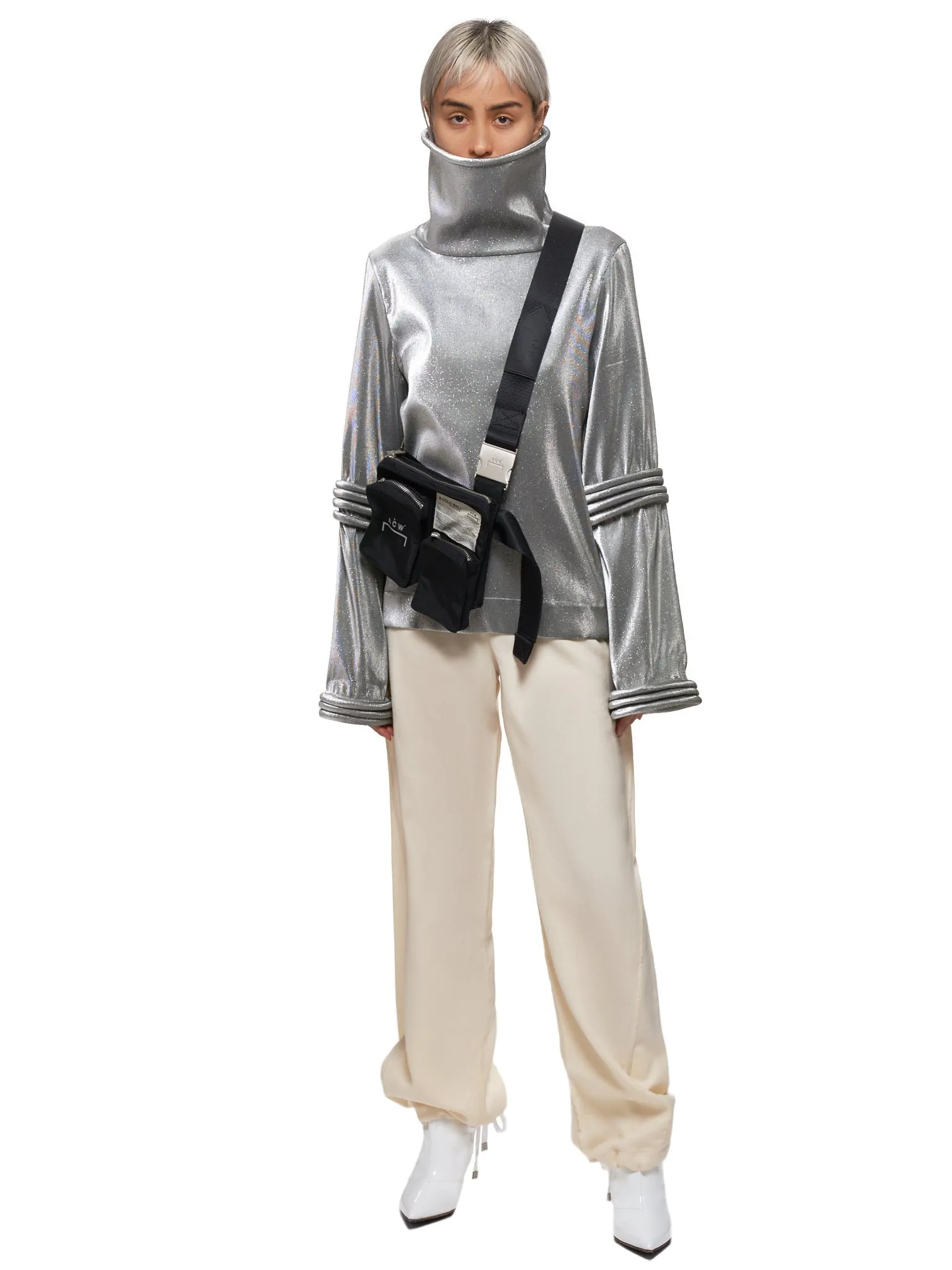 Metallic Top (J192TP05SV-SILVER)