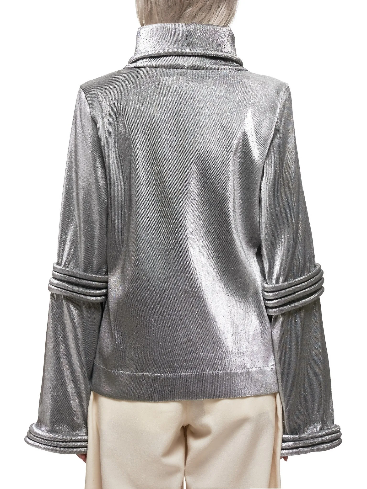 Metallic Top (J192TP05SV-SILVER)