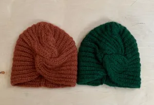 Ribbed Turban Beanie