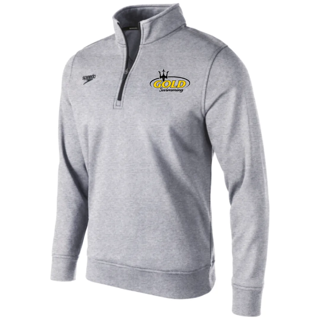 Speedo 1/4 Zip Fleece Sweatshirt (Customized) - Chattahoochee Gold