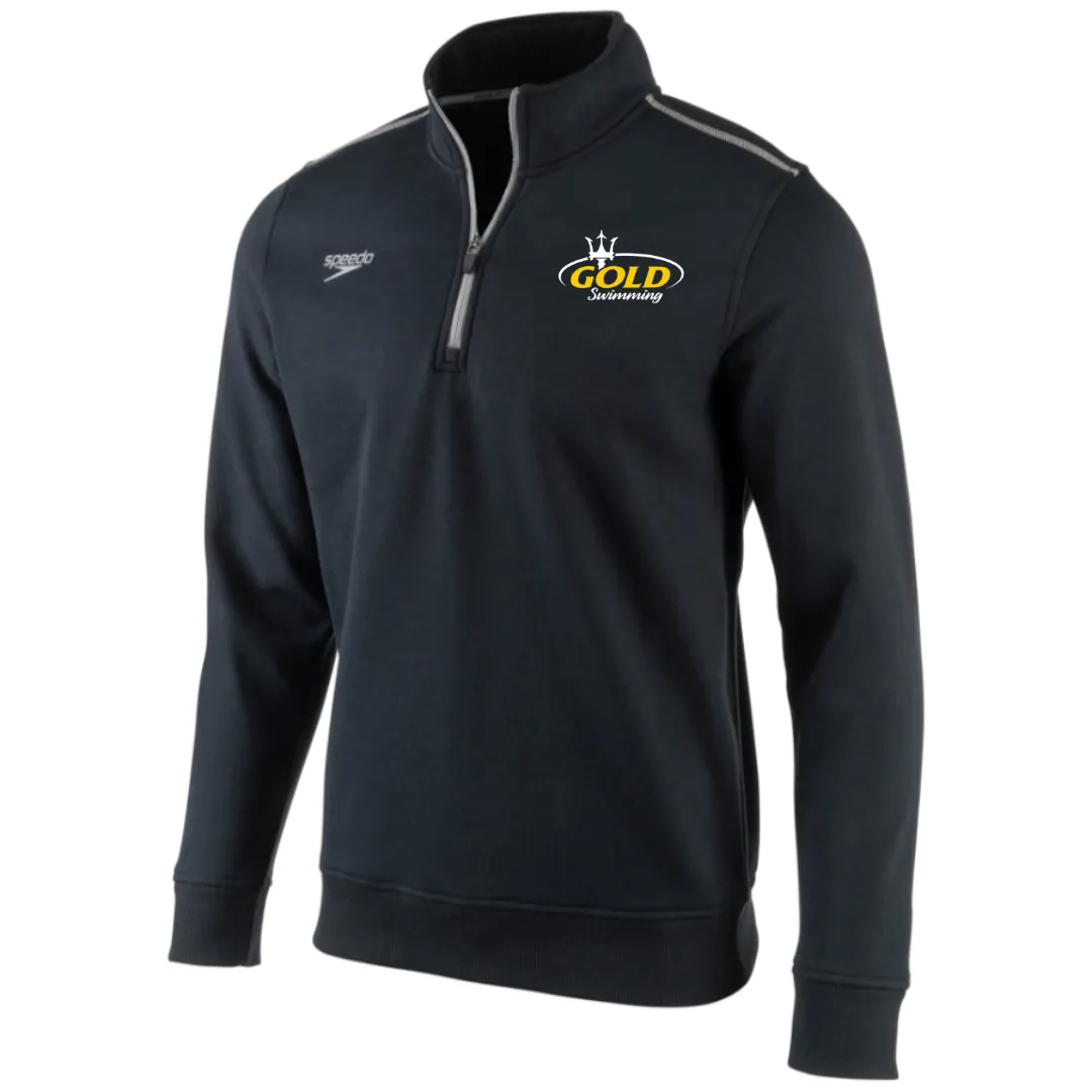 Speedo 1/4 Zip Fleece Sweatshirt (Customized) - Chattahoochee Gold