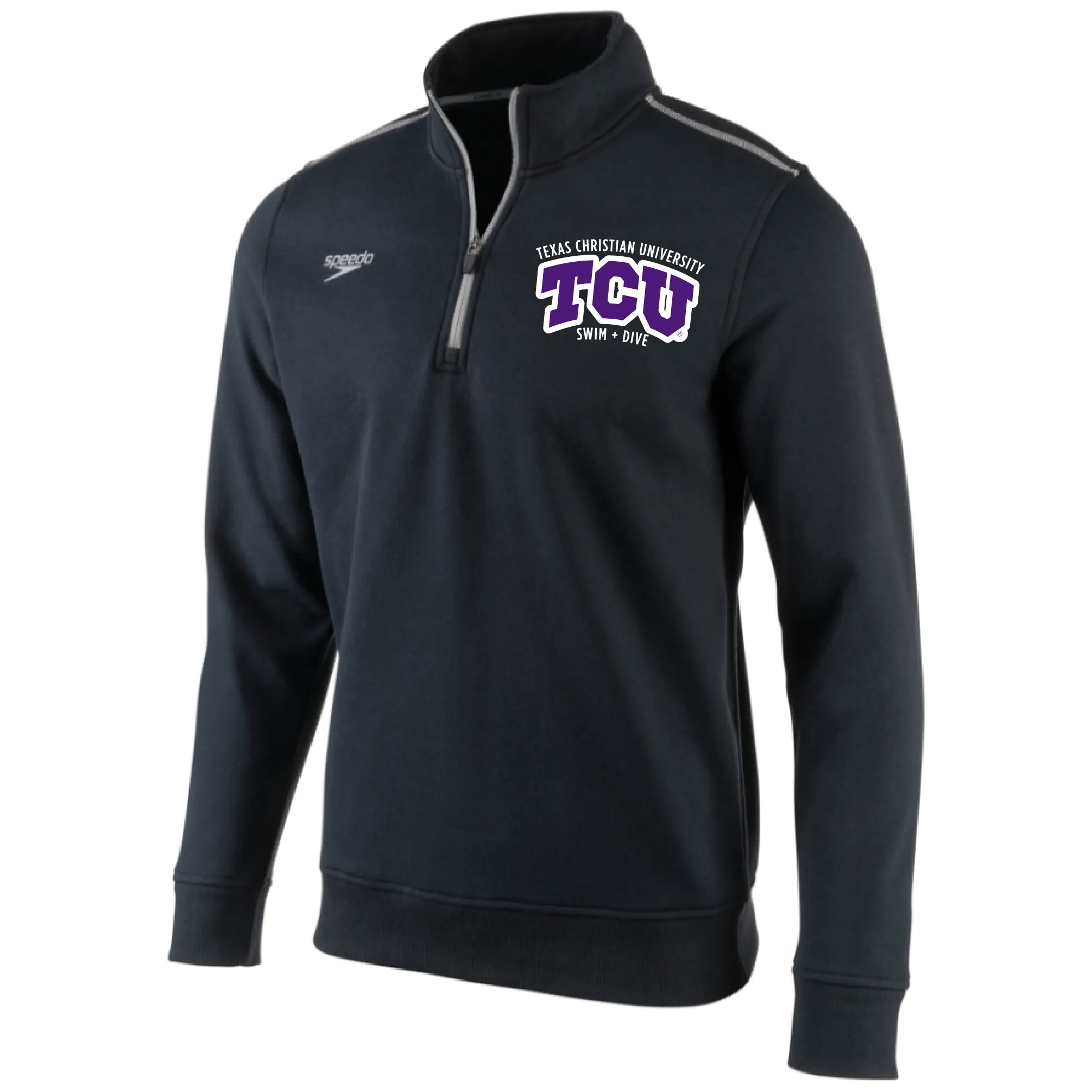 Speedo 1/4 Zip Fleece Sweatshirt (Customized) - TCU