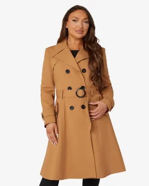 Spring/Summer Double Breasted Trench Mac Coat (1201-SP)