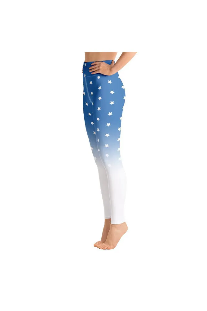 Star Burst Yoga Leggings