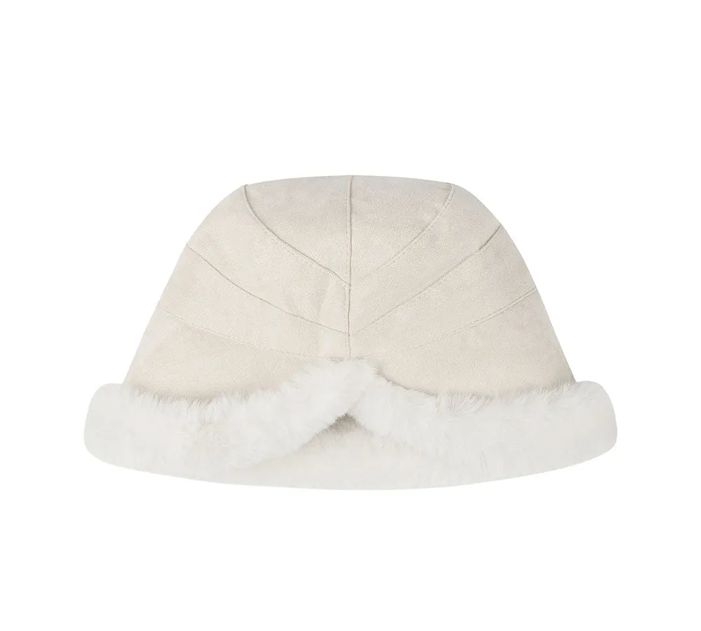 Suede Fluffy Warm Bucket Hat