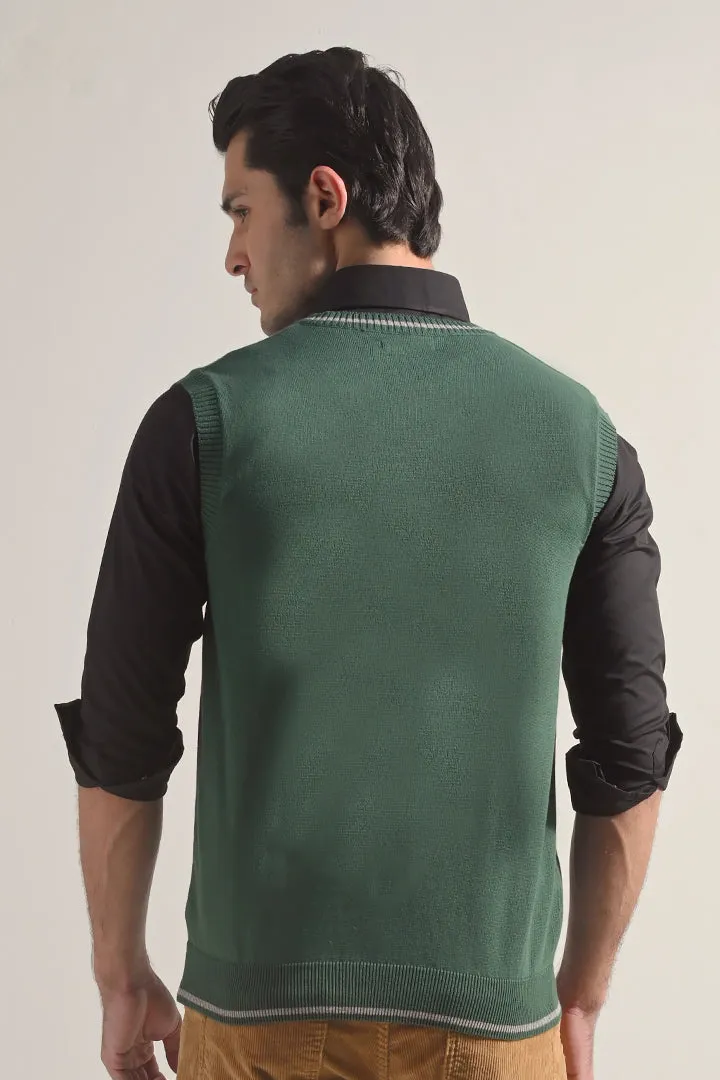 Sweater Vest - Green