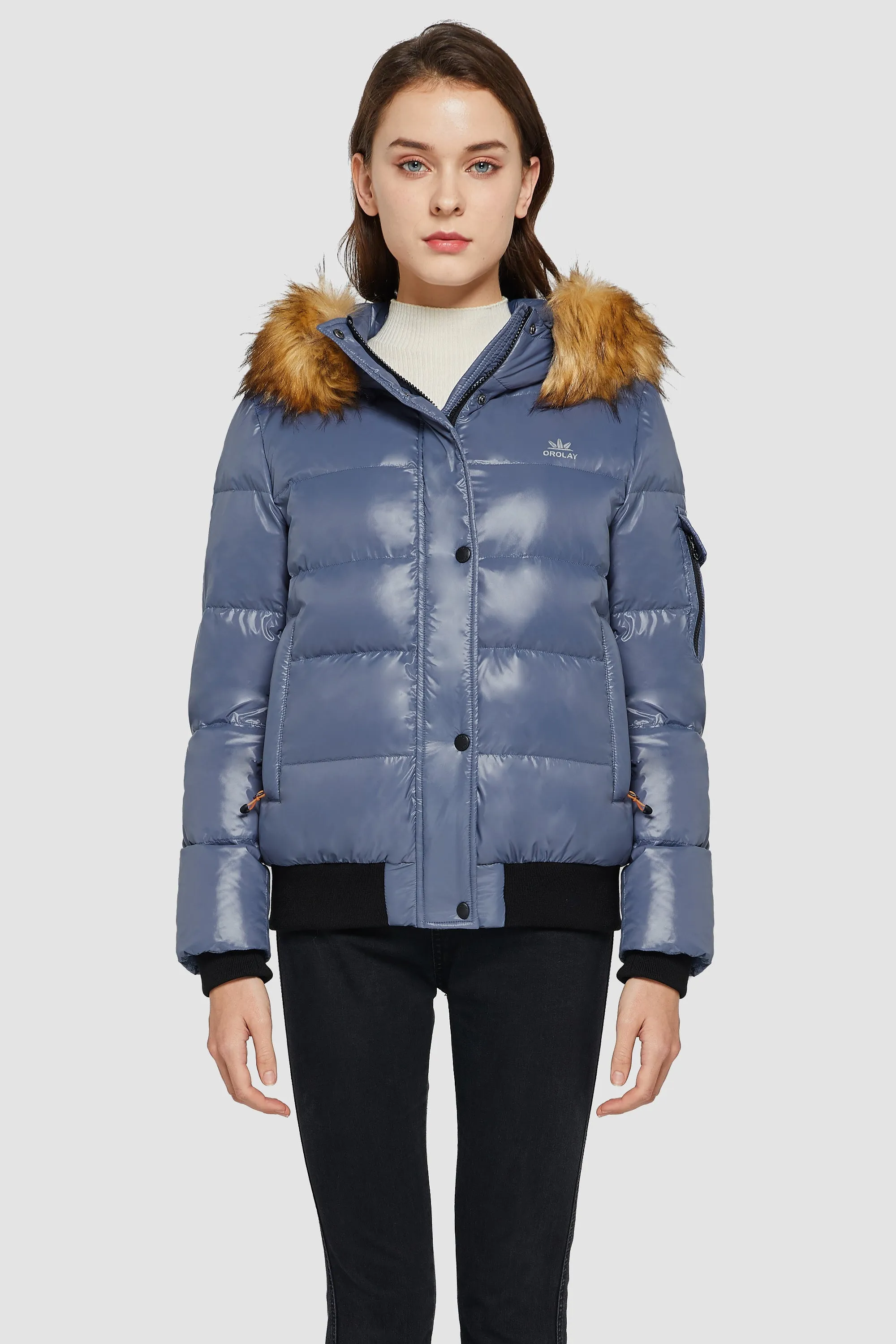 Thickened Winter Shiny Puffer Jacket