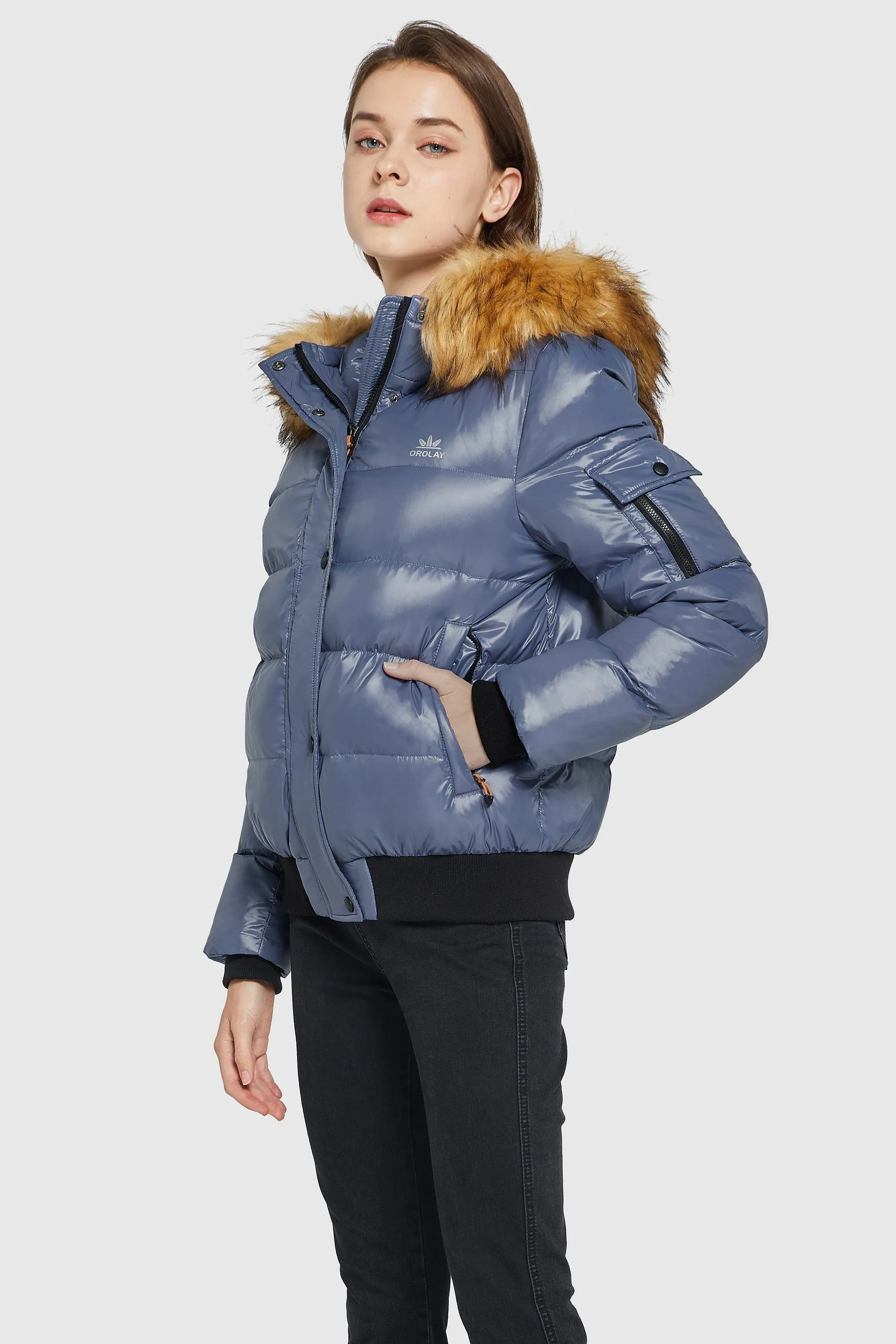 Thickened Winter Shiny Puffer Jacket