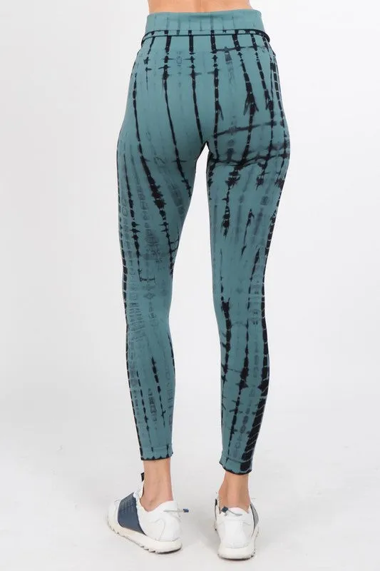 Tie-Dye Drip Women's Seamless Legging