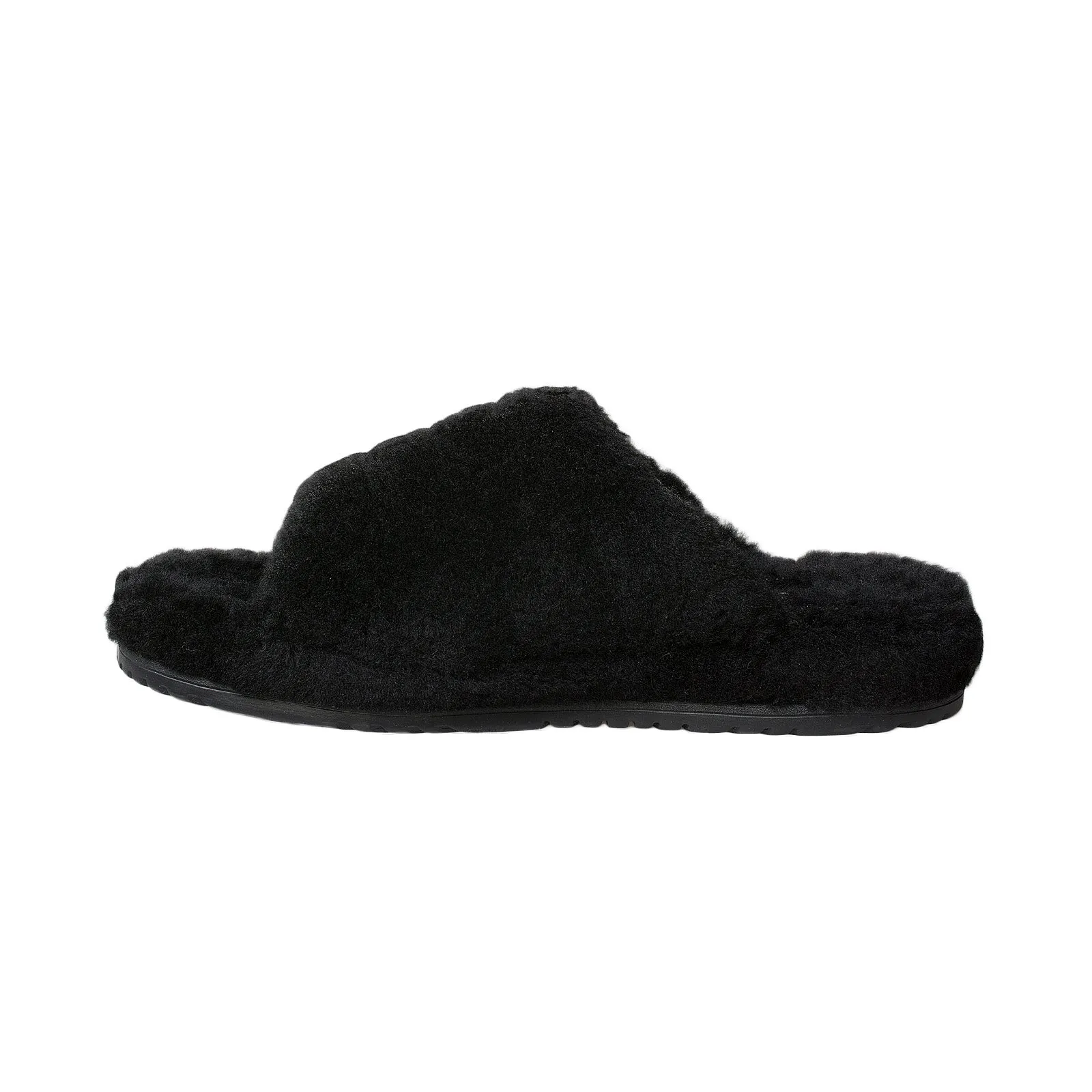 UGG Fluff You Black TNL Black Slippers - Men's